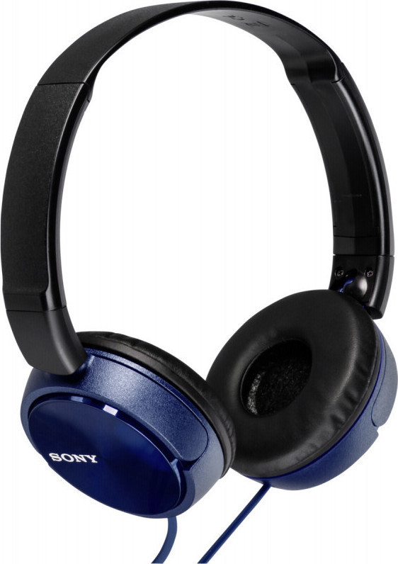Sony Ear On Ενσύρματα Μπλε Ακουστικά MDR-ZX310