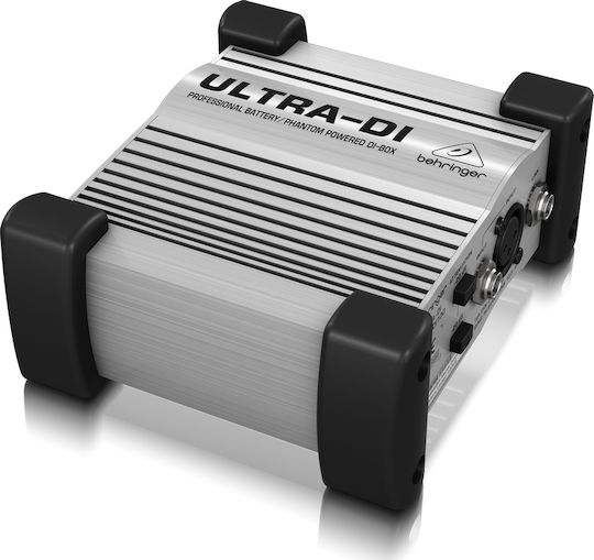 Behringer DI-100 Active 1 Channel DI Box with Phantom Power and Battery