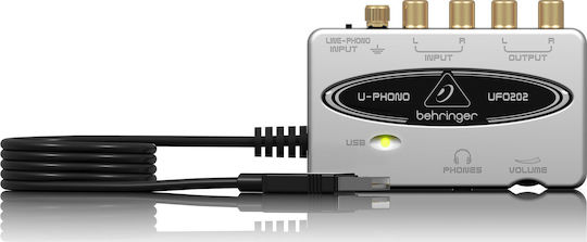 Behringer UFO202 Εξωτερική Επαγγελματική Κάρτα Ήχου με Σύνδεση USB
