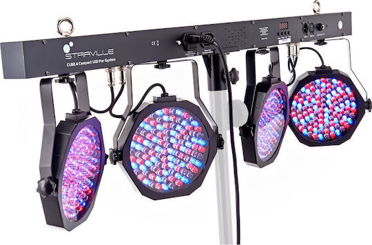 Stairville Движеща се светлина Лъч LED ПАР CLB2.4 Compact RGB