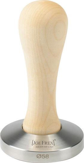 Joe Frex Elegance Tamper Handle with Flat Surface Maple