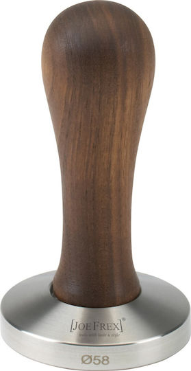 Joe Frex Elegance Tamper Handle with Flat Surface Walnut