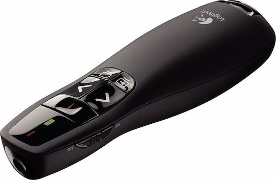 Logitech Presenter R400 με Κόκκινο Laser και Πλήκτρα Slideshow