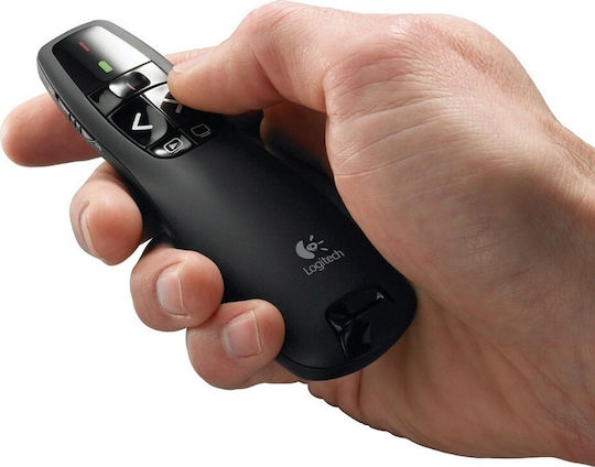 Logitech Presenter R400 με Κόκκινο Laser και Πλήκτρα Slideshow