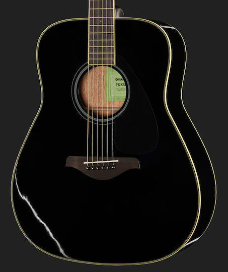 Yamaha Акустика Китара FG820 Отрязана Черно