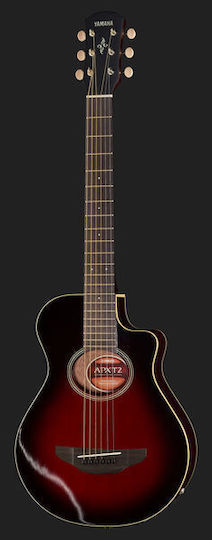 Yamaha Semi-Akustik Gitarre APXT2 Ausschnitt Rot / Sunburst