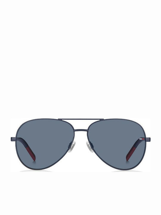 Tommy Hilfiger Sunglasses Navy Blue with Metal Frame & Blue Lens Tommy Hilfiger Sunglasses Navy Blue with Metal Frame & Blue Lens