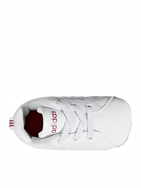 adidas Βρεφικά Sneakers Αγκαλιάς Λευκά Advantage