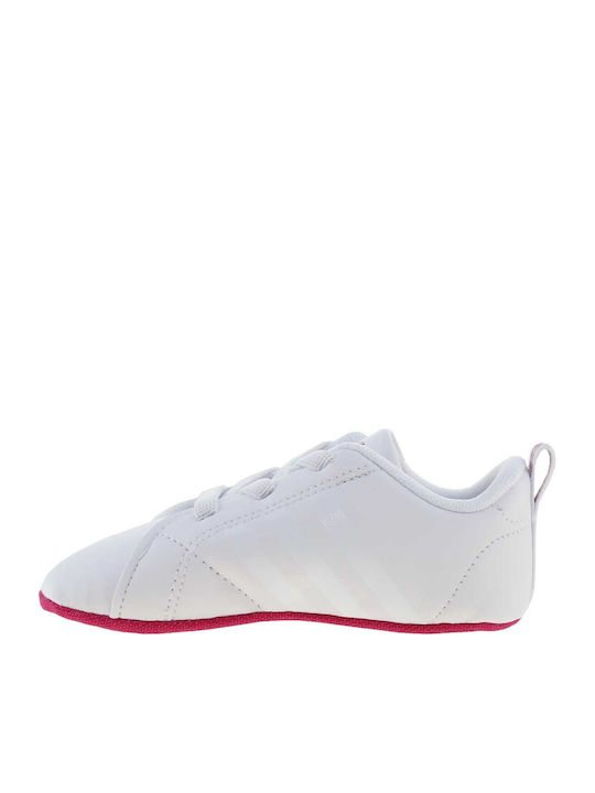 adidas Βρεφικά Sneakers Αγκαλιάς Λευκά Advantage