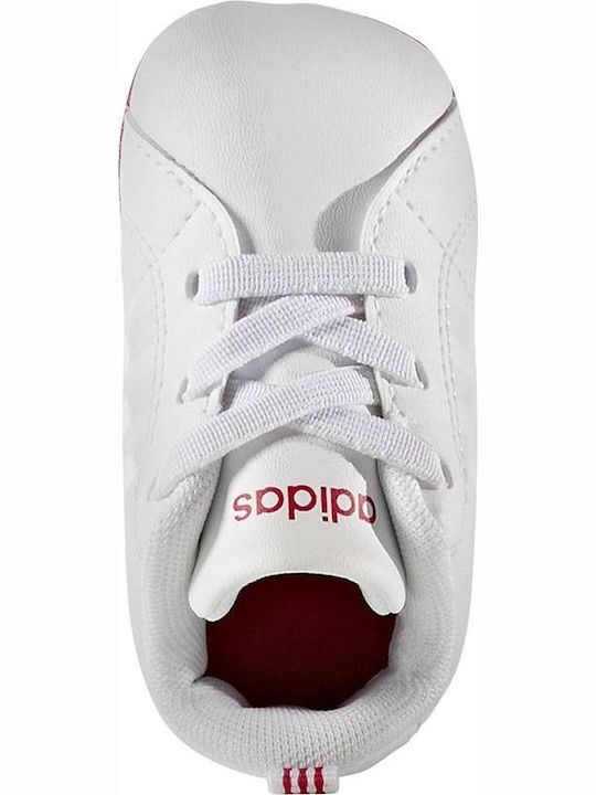 adidas Βρεφικά Sneakers Αγκαλιάς Λευκά Advantage