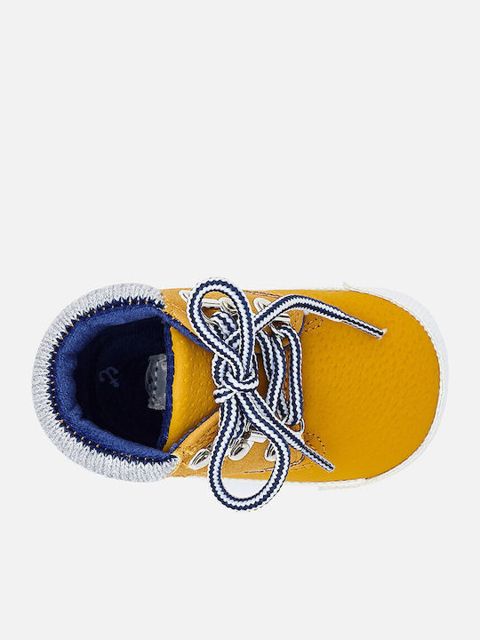 Mayoral Baby Booties Yellow