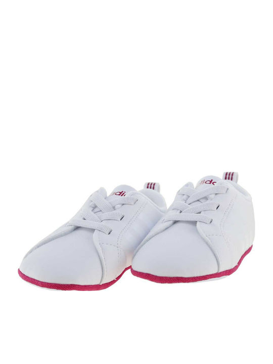 adidas Βρεφικά Sneakers Αγκαλιάς Λευκά Advantage