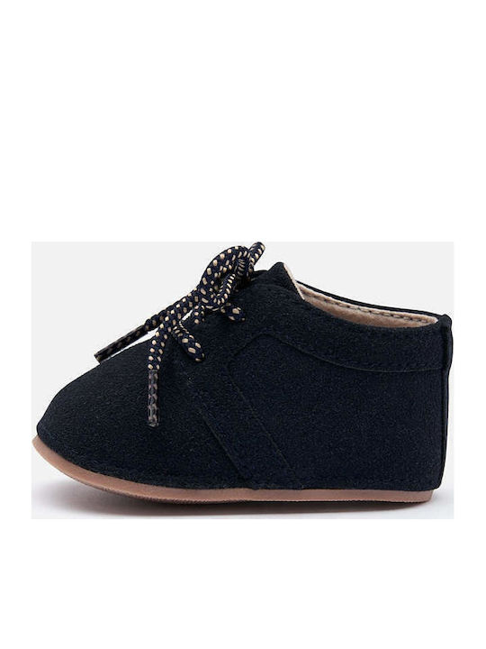 Mayoral Soft Sole Baby Boots Navy Blue