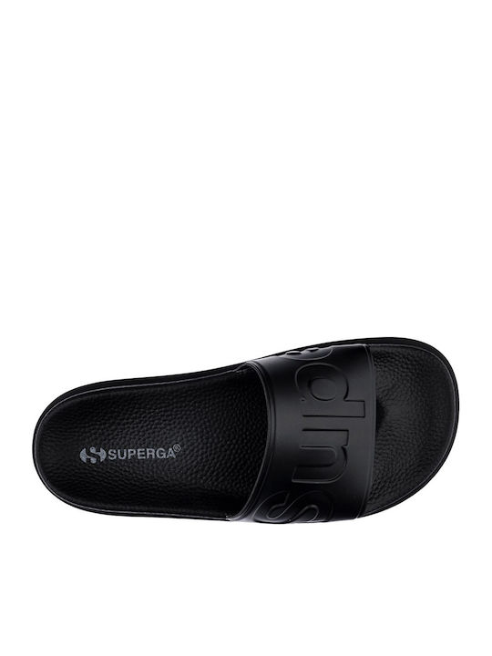 Damen-Flip-Flops - Hausschuhe in Schwarz