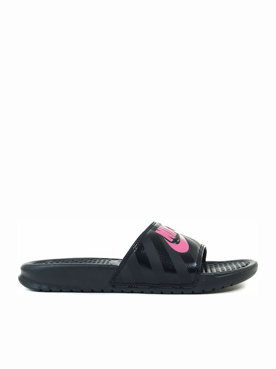 Benassi Just Do It Women's Slides Black