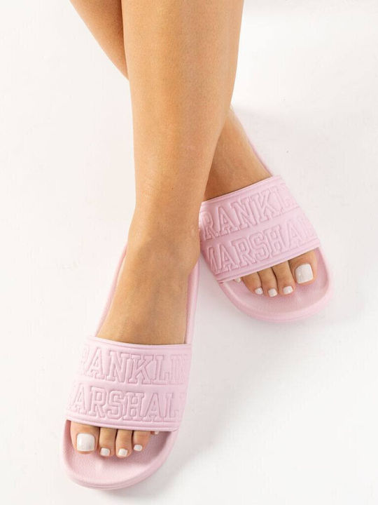 Slides in Rosa Farbe