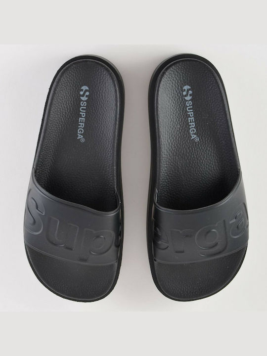 Damen-Flip-Flops - Hausschuhe in Schwarz