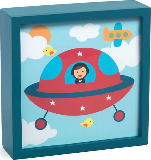 Djeco Wooden Kids Wall Light Space