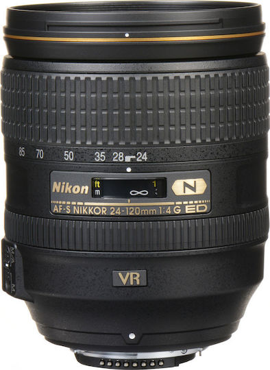 Nikon DSLR Φωτογραφική Μηχανή D780 Full Frame Kit (AF-S 24-120mm F4G ED VR) Black