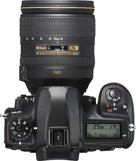 Nikon DSLR Φωτογραφική Μηχανή D780 Full Frame Kit (AF-S 24-120mm F4G ED VR) Black