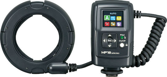 Nissin MF18 TTL + Ръчен Светкавица Макро Ринг за Sony Nikon Canon Фотоапарати