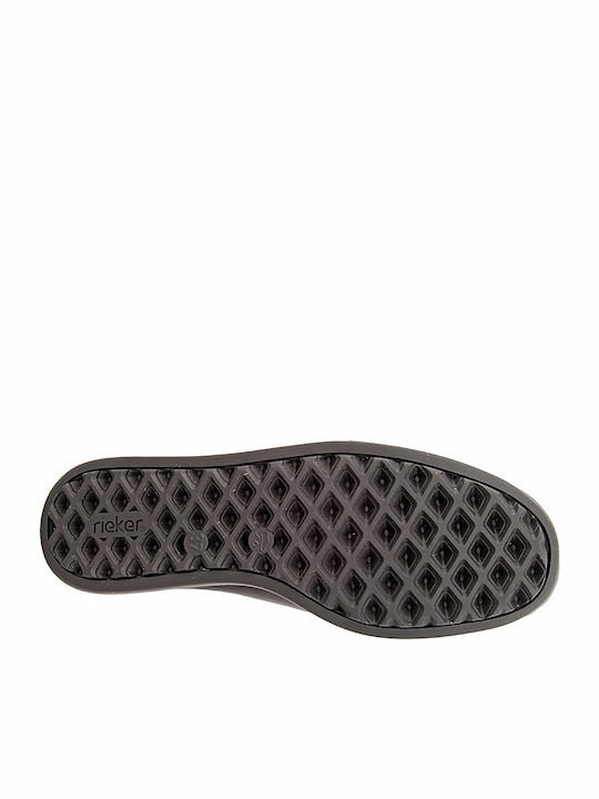 Δερμάτινα Γυναικεία Loafers σε Μαύρο Χρώμα