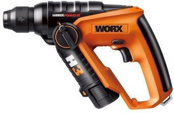 Worx WX382.3 Impact Demolition Hammer Battery 12V 1x1.3Ah with Chuck SDS Plus / Quick WX382.3