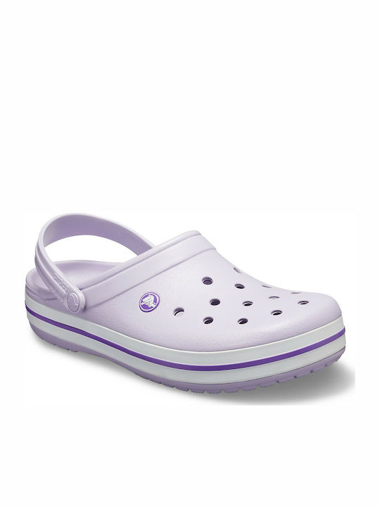 Crocs Crocband Γυναικεία Παπούτσια Θαλάσσης Lavender / Purple