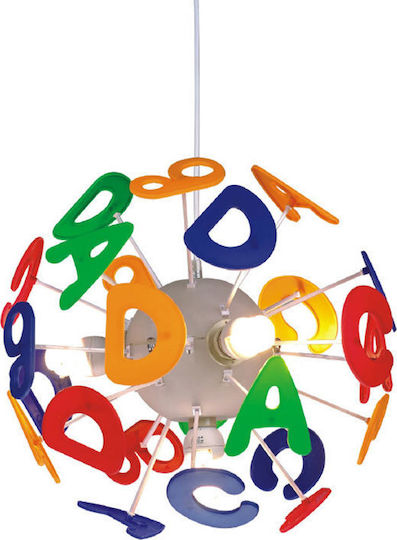 Aca Kids Plastic Ceiling Light E14 40W 35cm