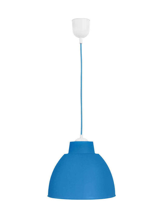 Heronia BOTTLE/29 Hängelampe Einfaches Licht für Fassung E27 Blau