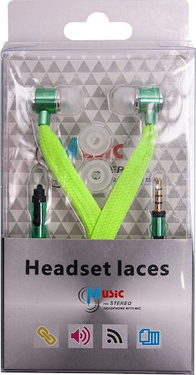 XT In-ear Handsfree with 3.5mm Connector Green