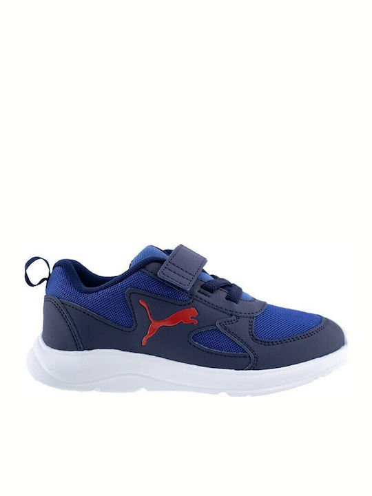 Fun Racer Αθλητικά Παιδικά Παπούτσια Running με Σκρατς Navy Μπλε