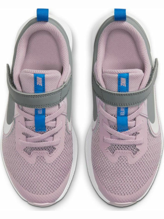 Downshifter 9 Αθλητικά Παιδικά Παπούτσια Running με Σκρατς Iced Lilac / White / Smoke Grey