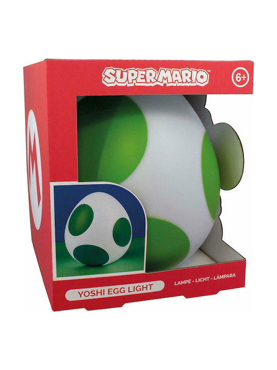 Paladone Lămpi De Masă Pentru Copii Decorațiune Luminoasă Super Mario Bros Ou Yoshi Verde 20 Cm