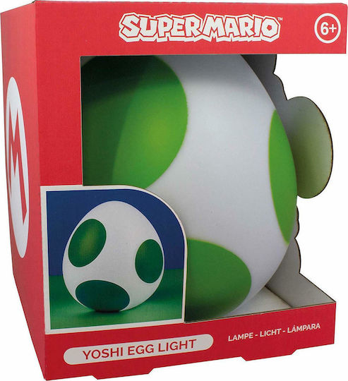 Paladone Kids Decorative Lamp Super Mario Bros Yoshi Egg Green 20cm
