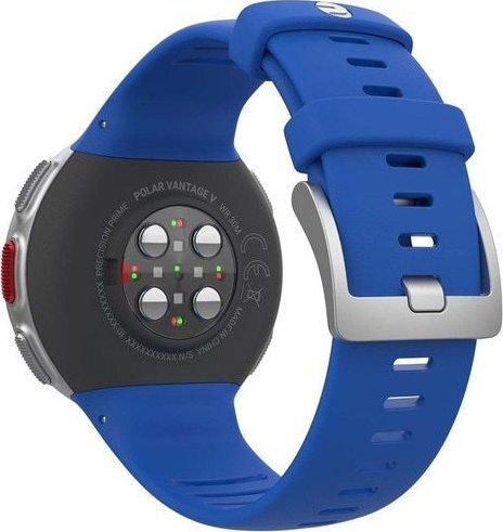 Polar Vantage V Stainless Steel 46mm Αδιάβροχο Smartwatch (Μπλε)