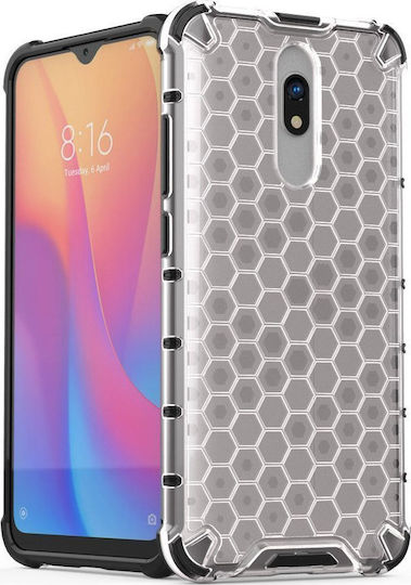 Hurtel Honeycomb Back Cover Σιλικόνης Διάφανο (Redmi 8A)
