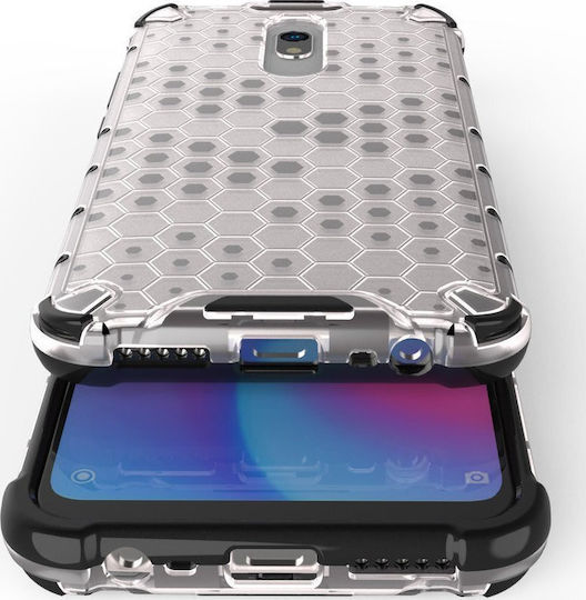 Hurtel Honeycomb Back Cover Σιλικόνης Διάφανο (Redmi 8A)