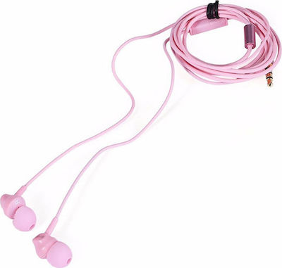 Remax RM-501 In-ear Handsfree with 3.5mm Connector Pink