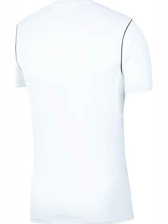 Park 20 Dri-Fit Herrenblusen Kurzarm T-Shirt Weiß