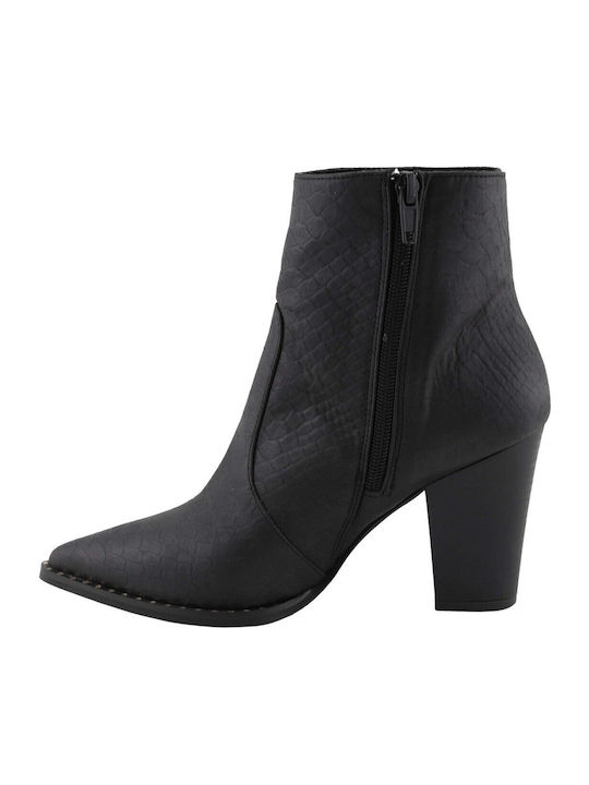 Stiefeletten Damen Schwarz