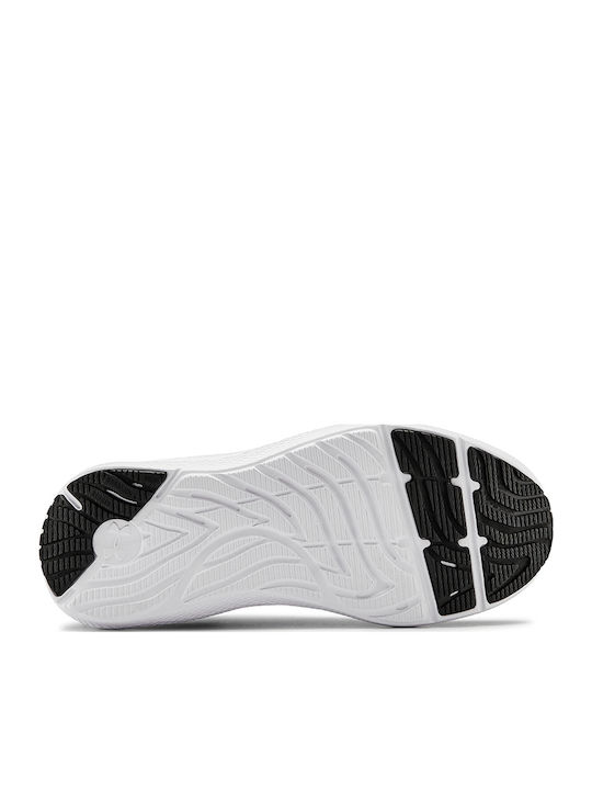 Grade School UA Charged Pursuit 2 Kids Sports Shoes Running with Laces Black