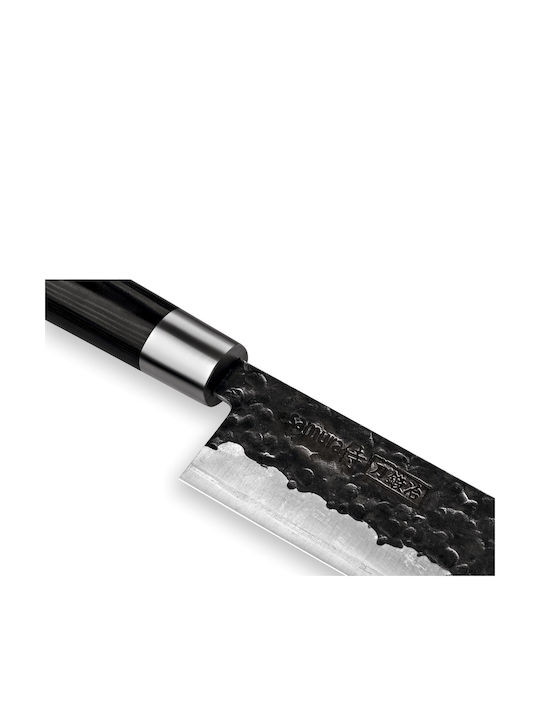 Samura Blacksmith Μαχαίρι Nakiri από Ανοξείδωτο Ατσάλι 16.8cm