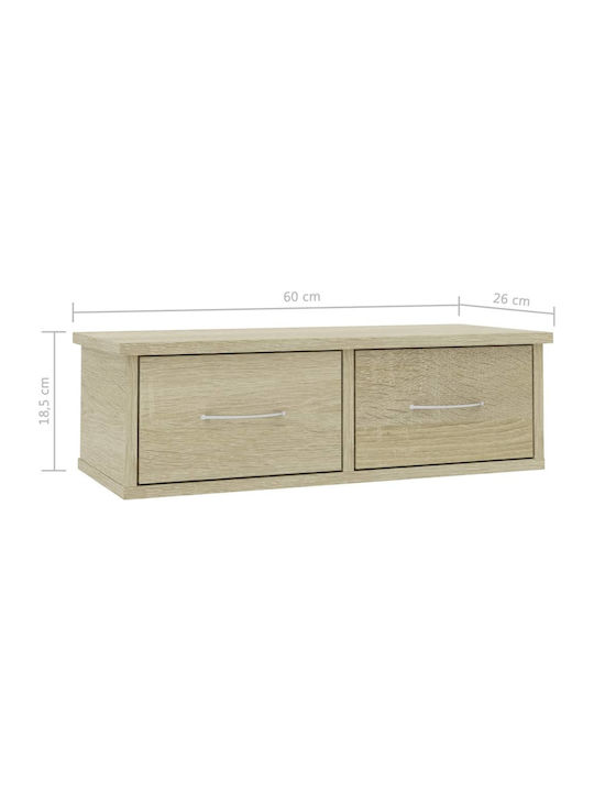 Ράφι Sonoma 60x26x18.5εκ.