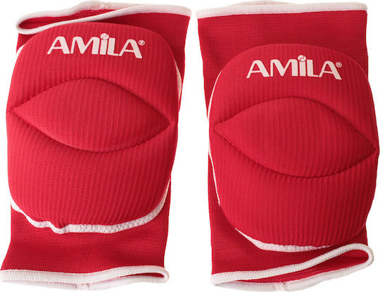 AMILA 83006 Adults Volleyball Knee Pads Red Small