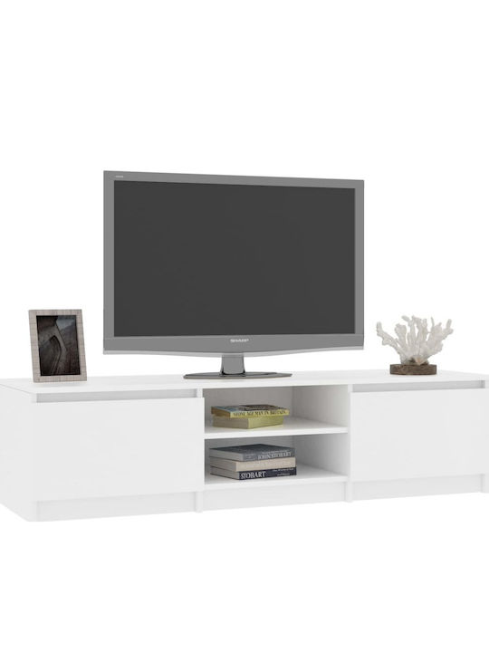 TV-Ständer Weiß M140xT40xH35,5cm