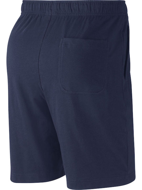 Sportswear Club Αθλητική Ανδρική Βερμούδα Navy Μπλε