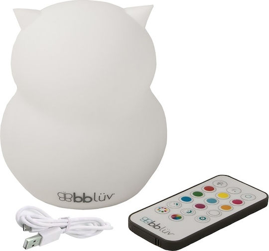 Bbluv LED Kinder Dekorative Lampe Berührung Hibu mit Farbwechsel Weiß 10x8.9x12.2εκ.