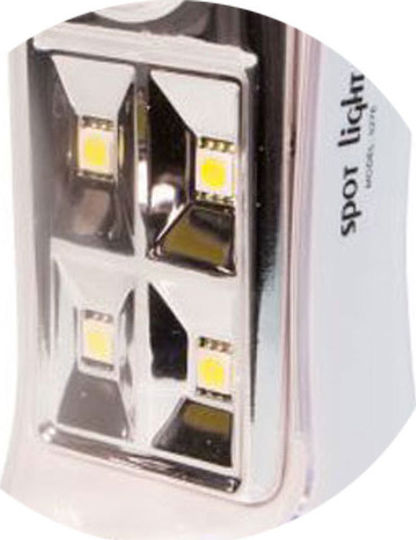 Spot Light Wiederaufladbar LED Nachtlicht Punkt mit Batteriebetrieben und Lichtsensor 1Stück