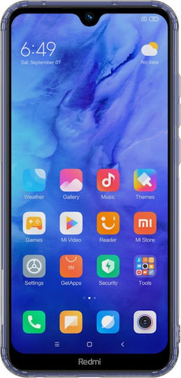Nillkin Nature TPU Задна корица Силикон 0.6мм Сив (Redmi Note 8T)